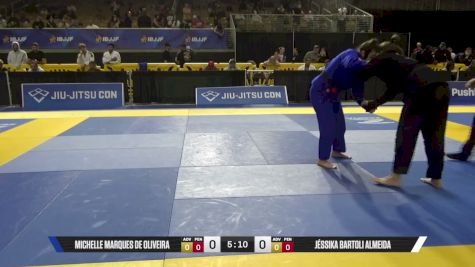 Jéssika Bartoli Almeida vs Michelle Marques De Oliveira 2026 Pan Jiu Jitsu IBJJF Championship