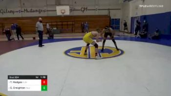 182 lbs Semifinal - Tyler Hodges, Clovis vs Cade Creighton, Palo Alto Hs