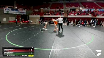 285 lbs Quarters & 1st Wb (16 Team) - Jake Lucky, Southlake Carroll vs Gavin Gross, Rockwall