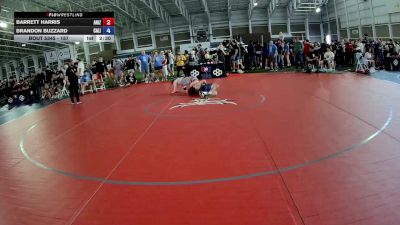 157 lbs Cons. Round 2 - Barrett Harris, Arizona vs Brandon Buzzard, California