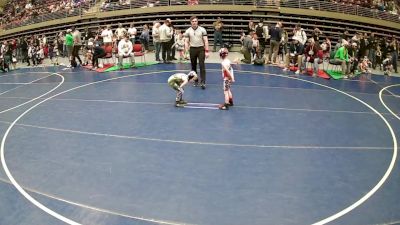 45 lbs Champ. Rd Of 16 - Justin Stoddard, Elko Wrestling Club vs Coy Quarnberg, Iron County Wrestling Academy