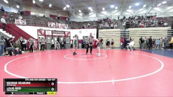 126-137 lbs Cons. Semi - George Seaburg, Rhyno WA vs Louis Reid, Greenwood