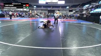 6A 157 lbs Cons. Round 2 - Cody Wood, Gardendale Hs vs Cameron Benitez, Baldwin County