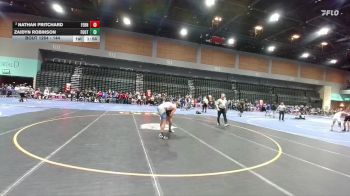 144 lbs Champ. Round 3 - Zaidyn Robinson, Foothill vs Nathan Pritchard, Fernley