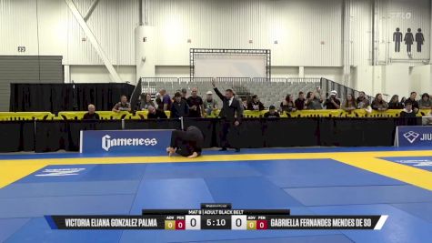 Gabriella Fernandes Mendes De So vs Victoria Eliana Gonzalez Palma 2025 World IBJJF Jiu-Jitsu No-Gi Championship