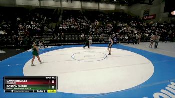 109 lbs Semifinal - Boston Sharp, Green Canyon High School vs Gavin Bradley, Stansbury