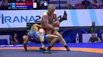 92 kg 1/4 Final - Nicolaas De Lange, South Africa vs Musza Arsunkaev, Hungary