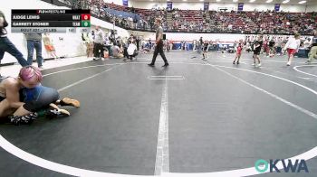 73 lbs Consolation - Judge Lewis, Weatherford Youth Wrestling vs Garrett Stoner, Team Guthrie Wrestling