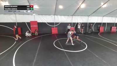 115 lbs Cons. Round 5 - Grace Belmont, Capistrano Valley High School vs Valeria Garcia, Villa Park High School