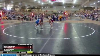 170 lbs Semis & 1st Wb (8 Team) - Jake Dempsey, Dobyns Bennett vs Wyatt Gibbs, Brentwood