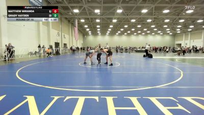152 lbs Round Of 16 - Matthew Miranda, NJ vs Grady Hayden, OH