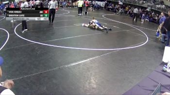 70 lbs Cons. Round 2 - Von Krejci, Alliance Wrestling Club vs Brixton Lutz, GICC