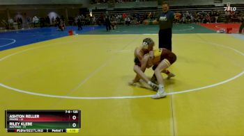 125 lbs Champ. Round 1 - Riley Klebe, Hastings vs Ashton Reller, Frazee