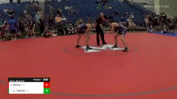 123 lbs Cons. Round 3 - Landen Haines, Brownsburg vs Jayden Stone, Whitmer High School
