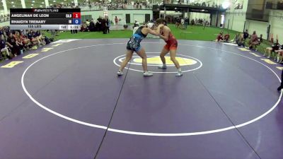 155 lbs Angelinah De Leon, California Blue vs Rhaigyn Trenary, Indiana