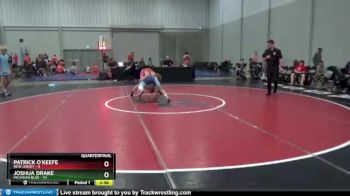 113 lbs Quarters & 1st Wb (16 Team) - Patrick O`Keefe, New Jersey vs Joshua Drake, Michigan Blue