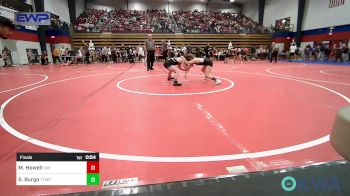 67 lbs Final - Marleigh Howell, Viking Wrestling Club vs Savina Burgo, Team Tulsa Wrestling Club