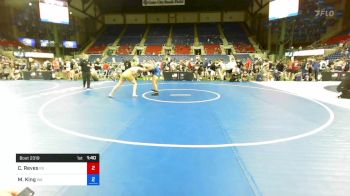 182 lbs Cons 32 #2 - Cooper Reves, Kansas vs Matt King, Washington