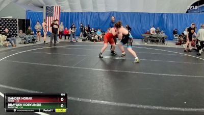 190 lbs Round 7 (8 Team) - Xander Horak, FORGE vs Brayden Kobylinski, Rogue WC