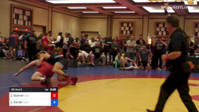 97 kg Rr Rnd 2 - Jaden Sonner, Indiana vs Jason Carter, MontCo Wrestling Club