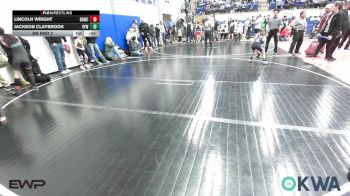 58 lbs Rr Rnd 2 - Lincoln Wright, Broken Arrow Wrestling Club vs Jackson Claybrook, Victory Youth Wrestling