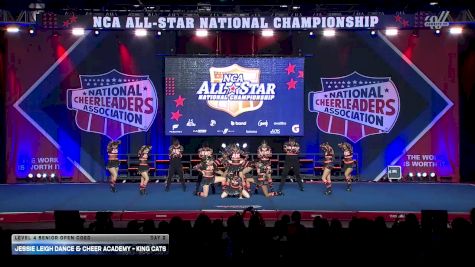 Jessie Leigh Dance & Cheer Academy - King Cats [2026 L4 Senior Open Coed Day 2] 2026 NCA All-Star National Championship
