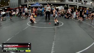 68 lbs Round 7 (8 Team) - Matthew Pontano, Buffalo Valley WC vs Noah Hernandez, Dynasty National Team