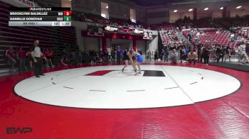 110 lbs Rr Rnd 1 - Brooklynn Baldillez, Warner vs Danielle Donovan, Oologah