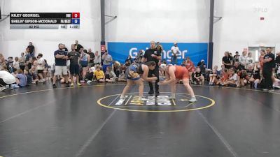 82 kg Quarterfinal - Kiley Georgel, Badger Girls Elite - W vs Shelby Gipson-McDonald, PA West Yellow - W
