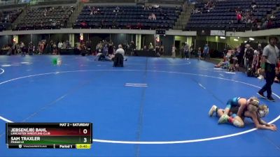 60 lbs Cons. Semi - Jebsen(JB) Bahl, Lancaster Wrestling Club vs Sam Traxler, Pinnacle