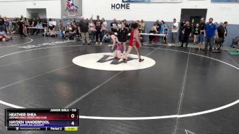 110 lbs Cons. Semi - Heather Shea, Anchor Kings Wrestling Club vs Hayden Vanderpool, Pioneer Grappling Academy