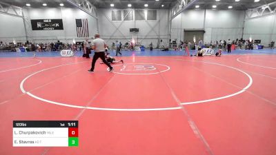 120 lbs Final - Lucas Churpakovich, Yale St. vs Edward Stavros, Kd Training Center