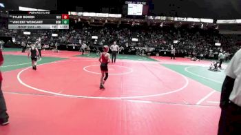 80 lbs Champ. Round 1 - Tyler Bowen, WAD1 vs Vincent Weingart, WSW1