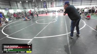 100 lbs Champ. Round 1 - Paul Eaton, Jolliff vs Taylor Thompson, Jefferson Wrestling Club - USA