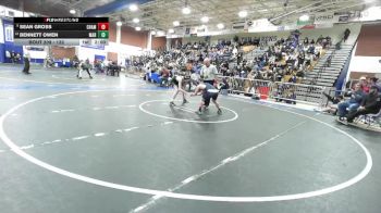 132 lbs Champ. Round 2 - Sean Gross, Chaminade vs Bennett Owen, Marina