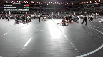 145 lbs Quarterfinal - Eli Glover, Orchard South WC vs Eden Rodriguez, Spazz Wrestling