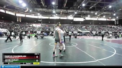 126 lbs Champ. Round 2 - Marcus Chamberlain, Baker/Powder Valley vs Jacob Hurley, Lake Stevens