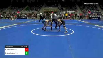 89 lbs Semifinal - Haakon Peterson, Sebolt Wrestling Academy vs Chase Van Hoven, East Coast Bandits