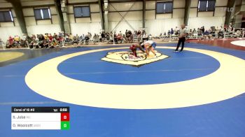 141 lbs Consi Of 16 #2 - Saliou Jobe, Rhode Island College vs Owen Woolcott, Coast Guard