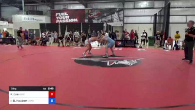 79 kg Round Of 128 - Kyle Lee, Noke Wrestling RTC vs Benjamin Haubert, Charleston Regional Training Center