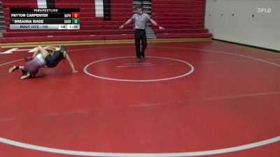 100 lbs Quarterfinal - Breanna Wade, Gardendale Hs vs Payton Carpenter, Daphne