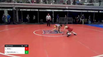 109 lbs Semifinal - Logan Willis, Pit Crew vs Yokub Mamatkulov, Willpower WC