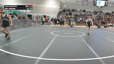 133 lbs Cons. Round 3 - Cole Faircloth, Minot State (n.d.) vs Bray Skinner, Sioux Falls
