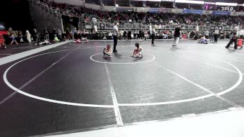 53 lbs Consi Of 4 - Allison Leach, Rams WC vs Dakota Combes, Topeka Blue Thunder