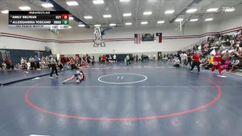 105 lbs 1st Place Match - Emily Beltran, Katy vs Allessandra Toscano, El Paso Eastwood