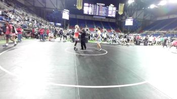 220 lbs Cons 64 #2 - Kaleb Ivie, Florida vs Vincent Kilroy, Georgia