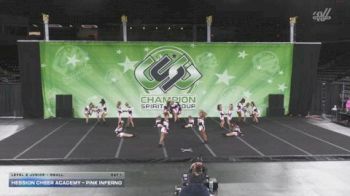 Hession Cheer Academy - Pink Inferno [2025 L2 Junior - Small Day 1] 2025 CSG Indy Challenge
