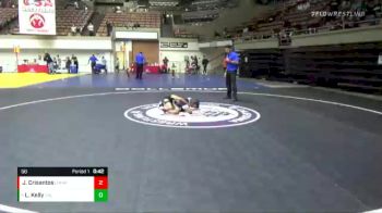 56 lbs 5th Place Match - Landyn Kelly, California vs Jaxon Crisantos, Laguna Hills Hawkeye WC