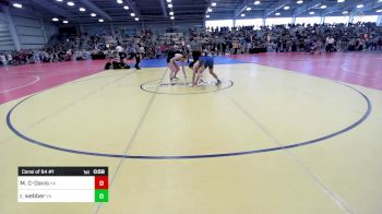 132 lbs Consi Of 64 #1 - Munro Casadores-Davis, NA vs Ryan Webber, VA