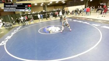 106 lbs 7th Place Match - Julian Hartwig, Unattached vs Kyler Guercio, Lawerenceville